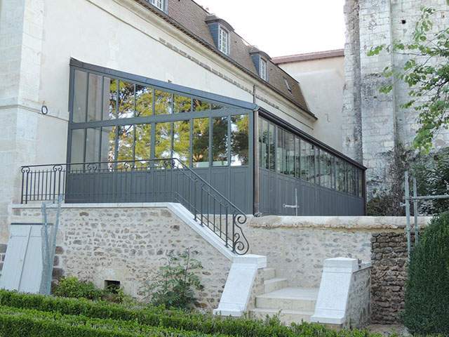 Véranda en acier Chartres 