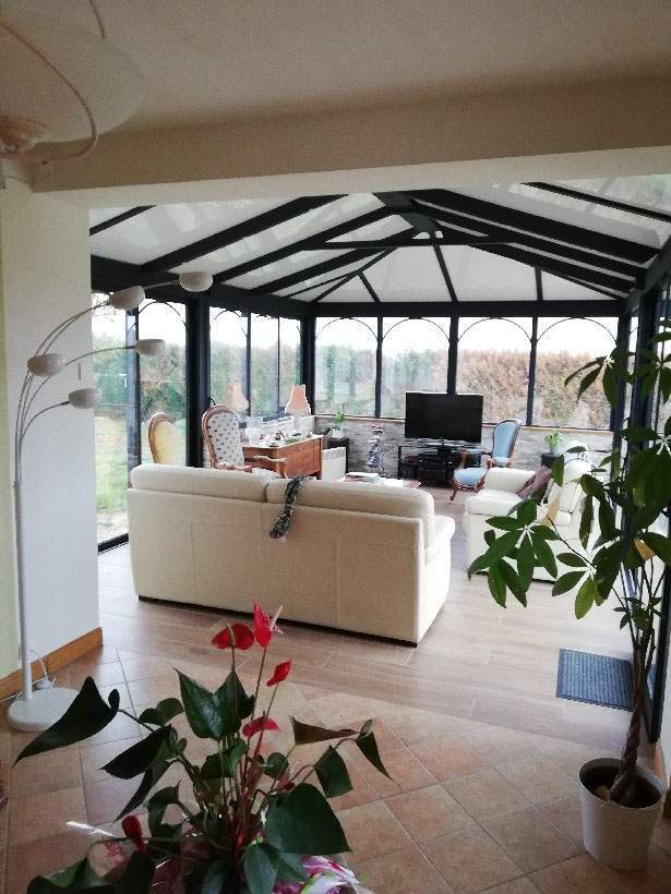 Véranda en aluminium Chartres 