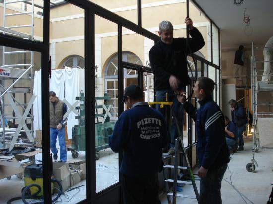 Travaux d'artiste Chartres