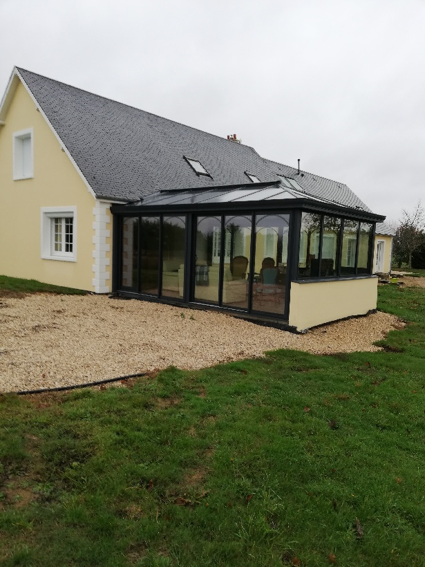 Véranda en aluminium Chartres 