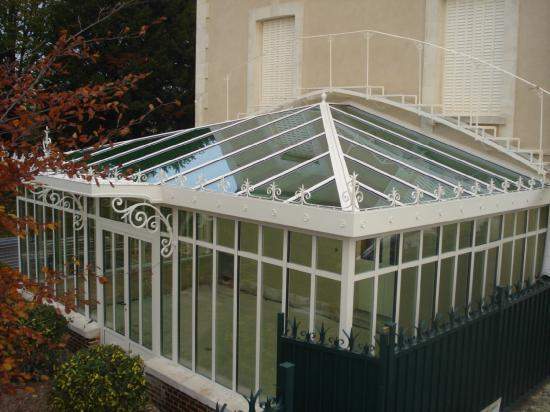 Véranda en acier Chartres 