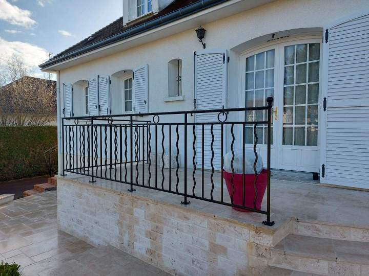 Garde corps rampes Chartres 