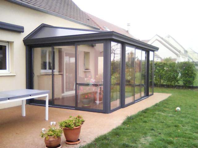 Véranda en aluminium Chartres 