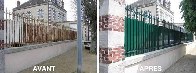 Portail acier Chartres 