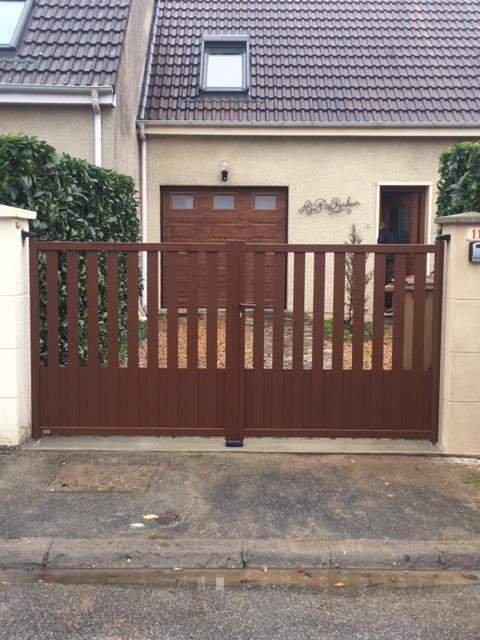 Portail et clôture en aluminium Chartres 