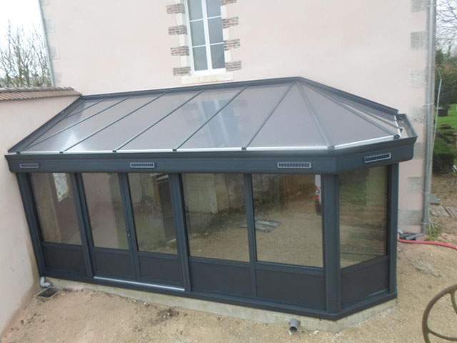Véranda en aluminium Chartres 