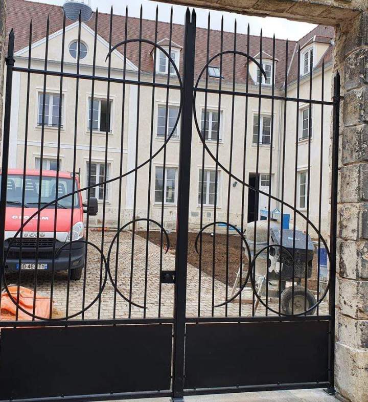 Portail acier Chartres 