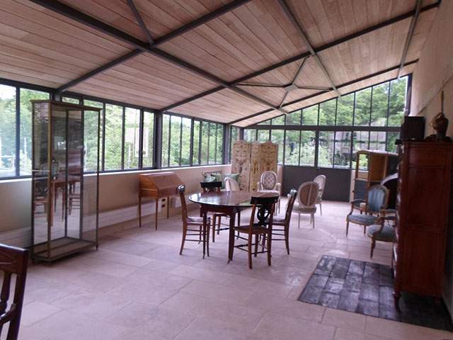 Véranda en acier Chartres 