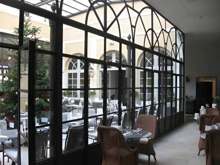 Véranda en acier Chartres