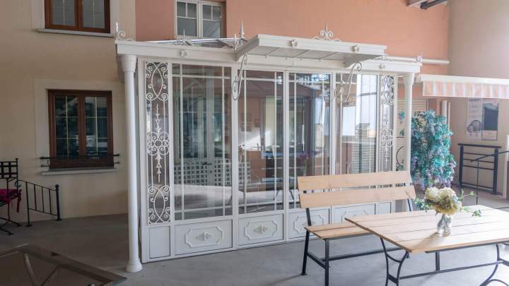 Véranda acier sur mesure Chartres