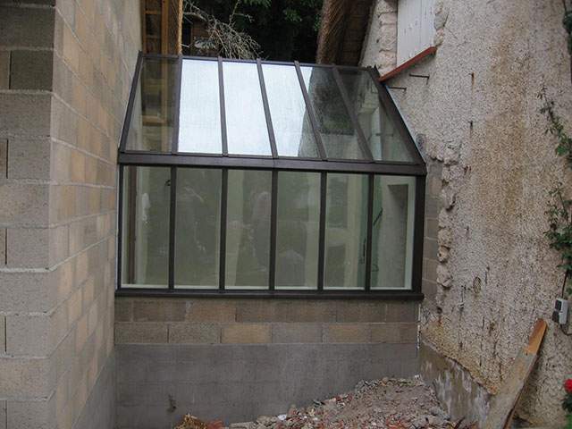 Véranda en acier Chartres 