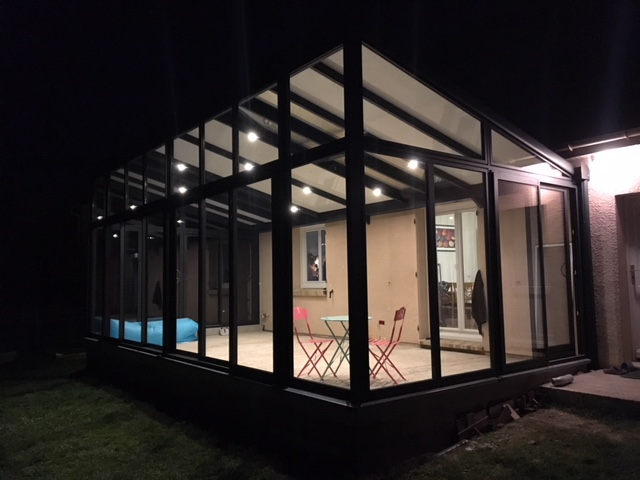 Véranda en aluminium Chartres 