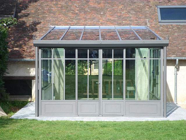 Véranda en acier Chartres 