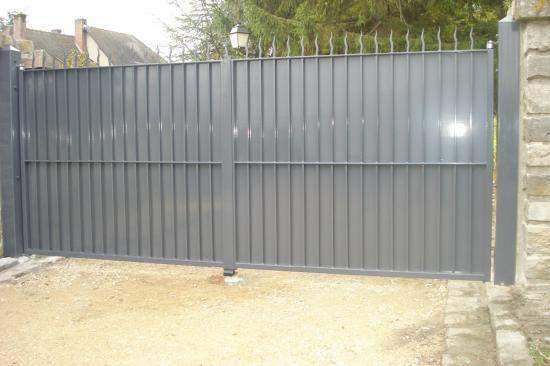 Portail acier Chartres 