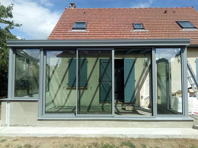 Véranda en aluminium Chartres 