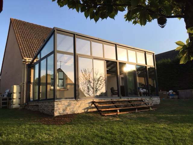 Véranda en aluminium Chartres 