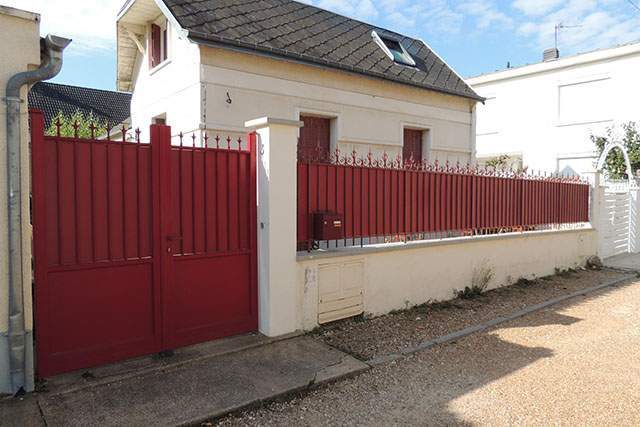 Portail acier Chartres 