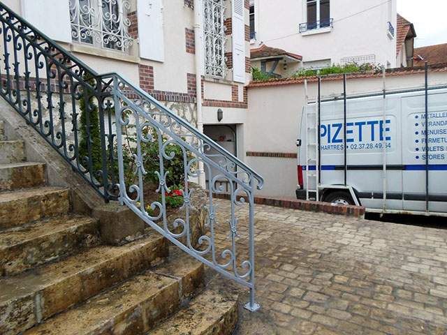 Garde corps rampes Chartres 