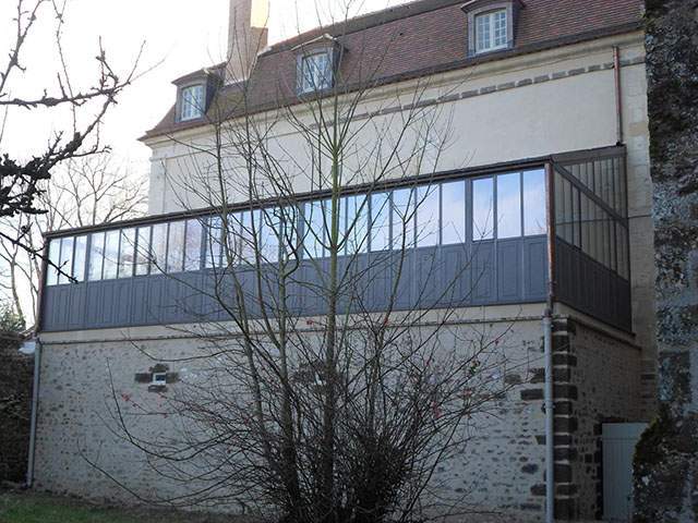 Véranda en acier Chartres 