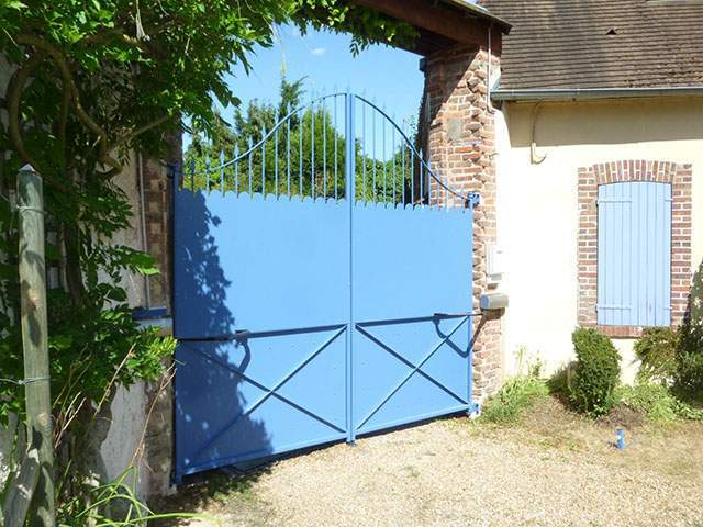 Portail acier Chartres 